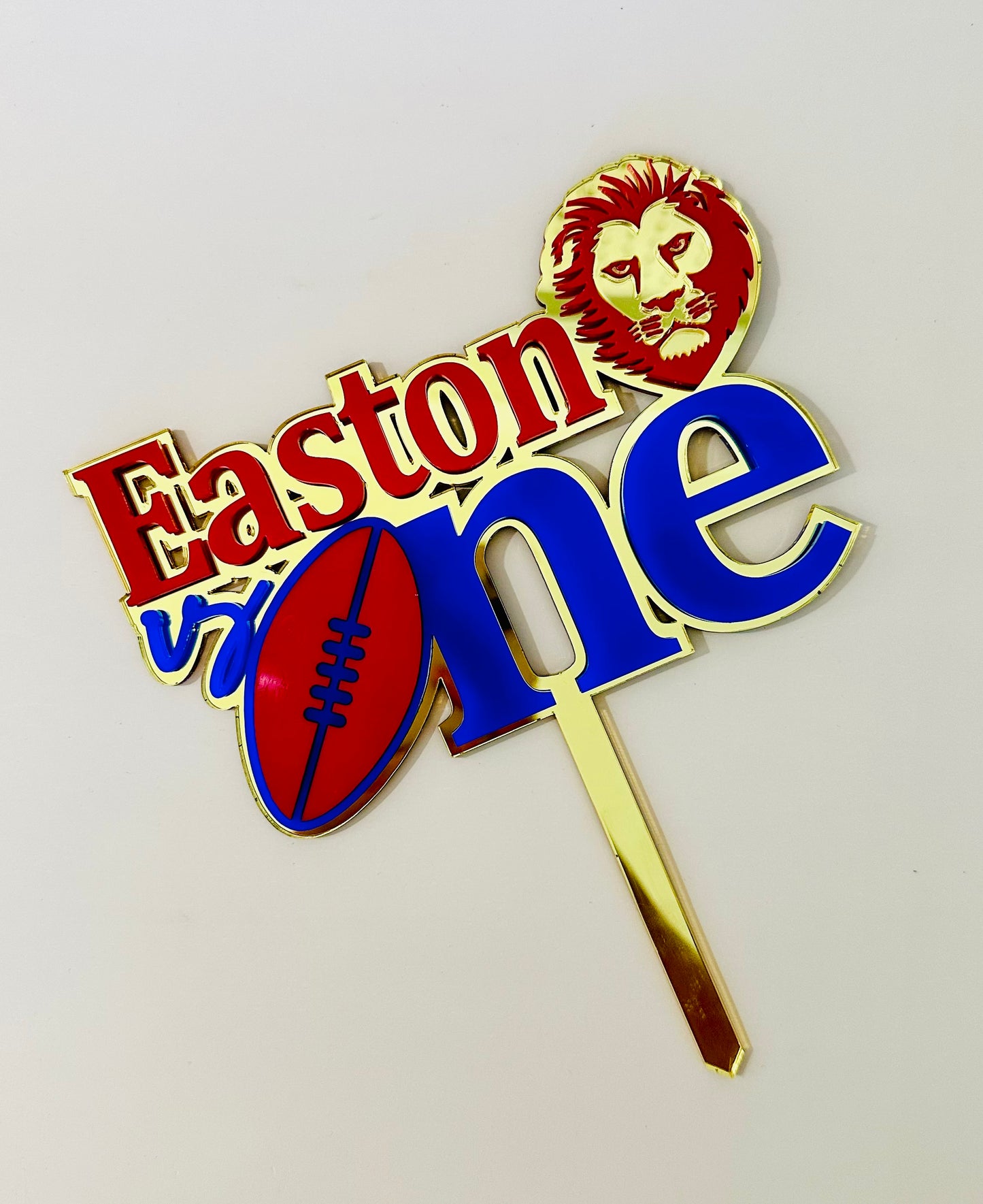 AFL Inspired Cake Topper
