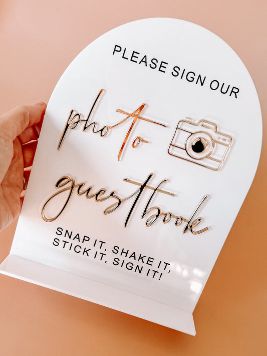 Photo Guestbook Sign