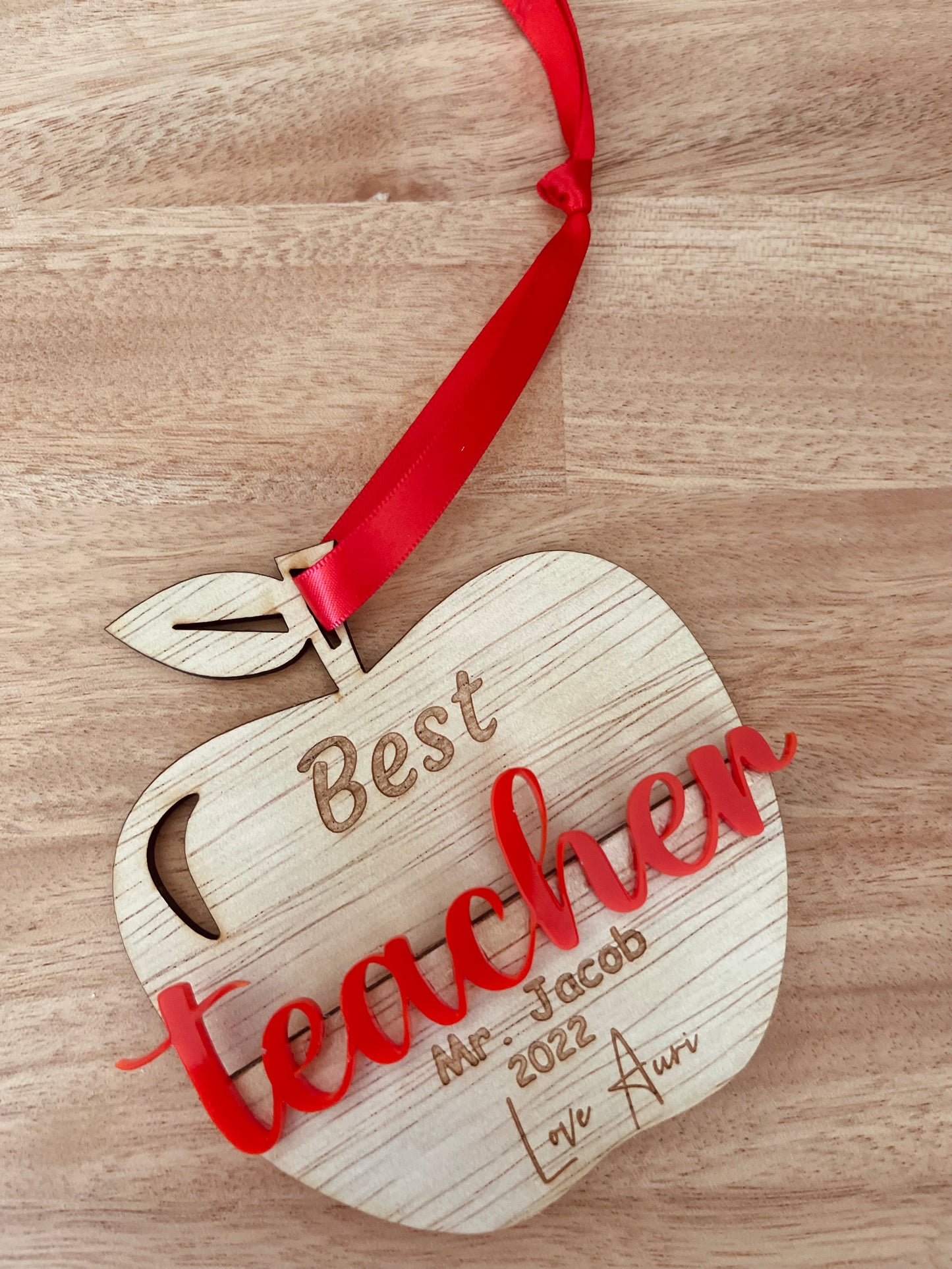 Teacher Gift Card Holder