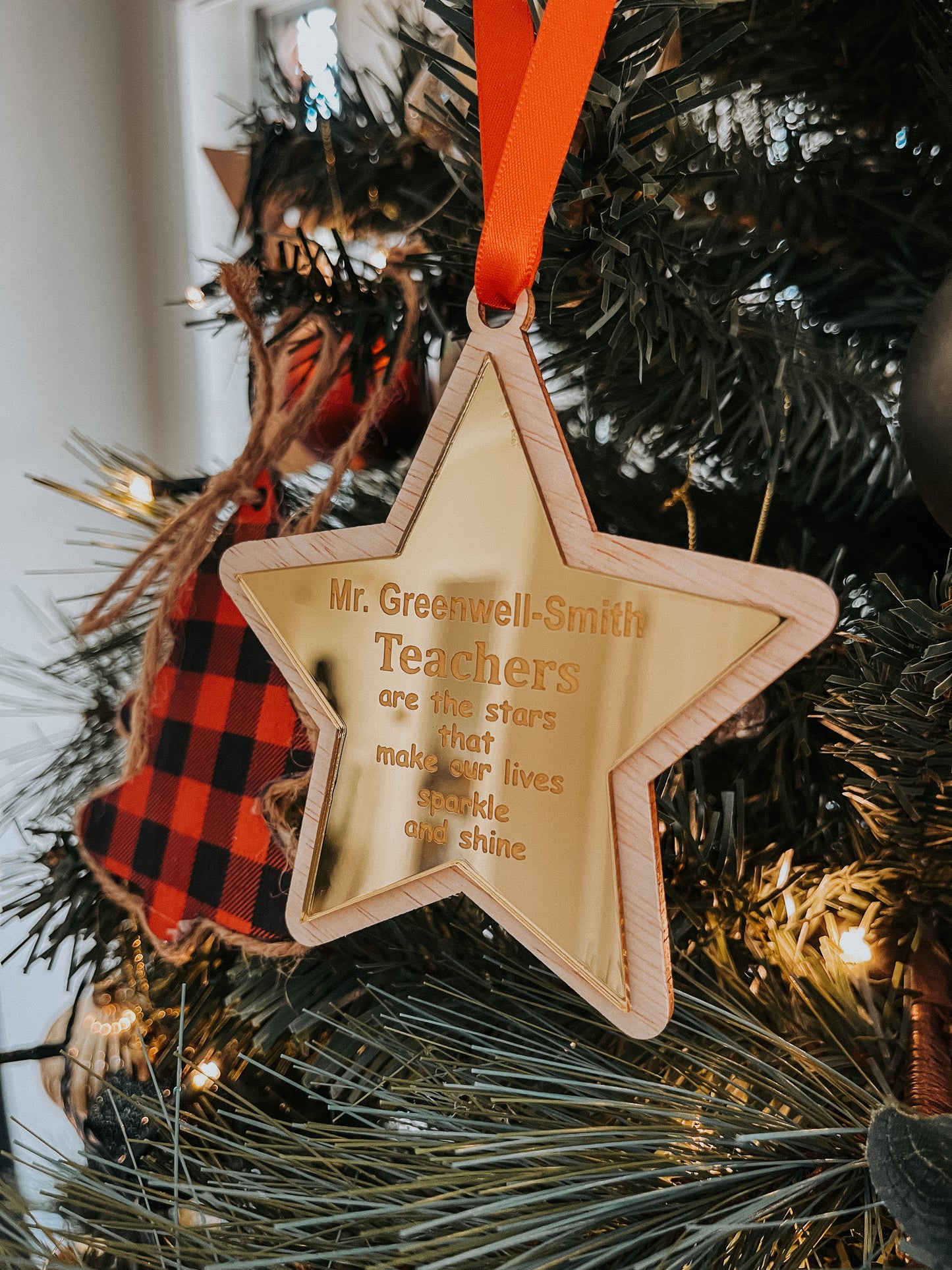 Teachers Sparkle Ornament