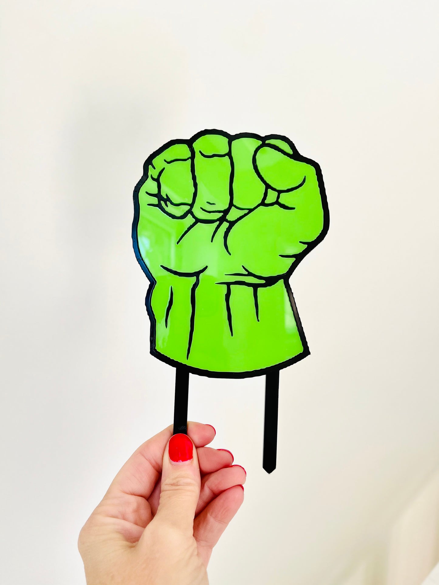 Hulk Fist Cake Topper