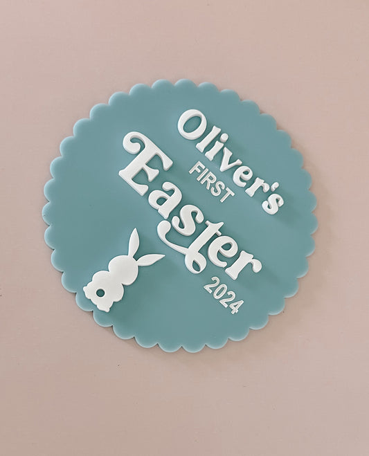 First Easter Scallop Disc