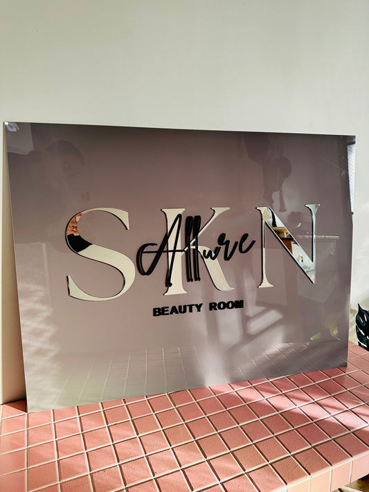 Rectangle Business Sign from 15cm