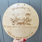Round Business Sign from 15cm