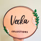 Round Business Sign from 15cm