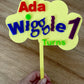 Wiggles Inspired Cake Topper