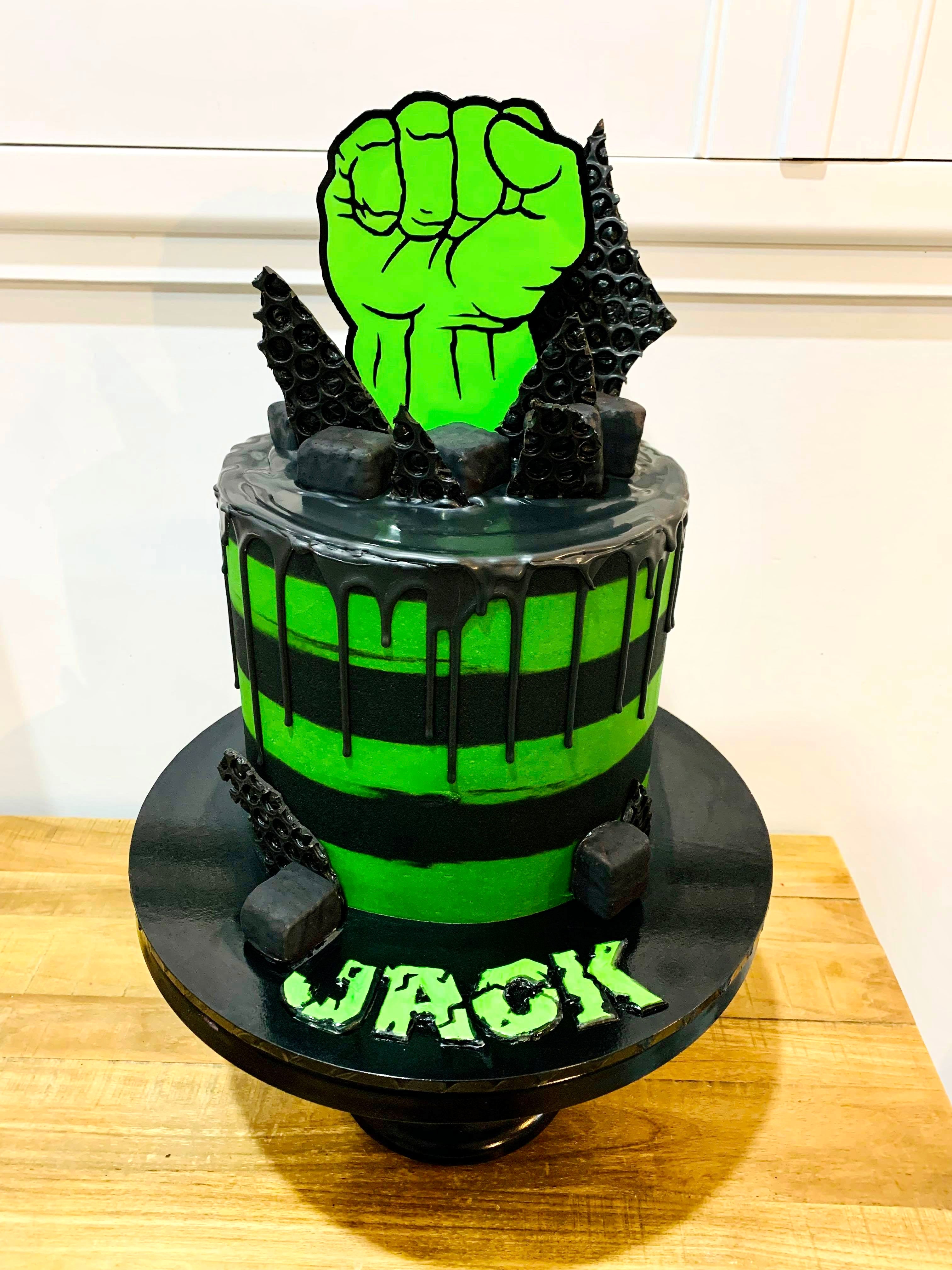 Hulk Cake | Incredible hulk birthday cake | Hulk fist cake – Liliyum  Patisserie & Cafe