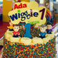Wiggles Inspired Cake Topper